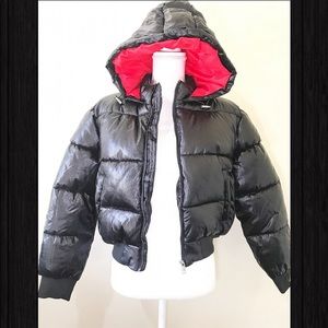 *Black/Red* Padded Jacket